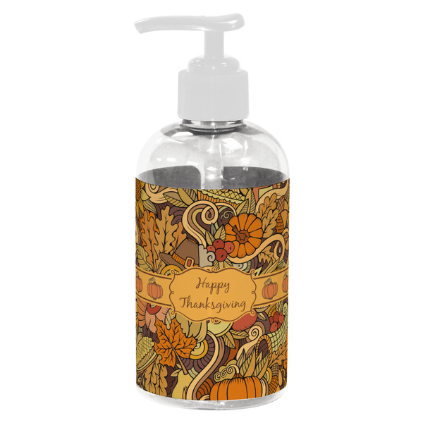 Thanksgiving Small Liquid Dispenser (8 oz) - White