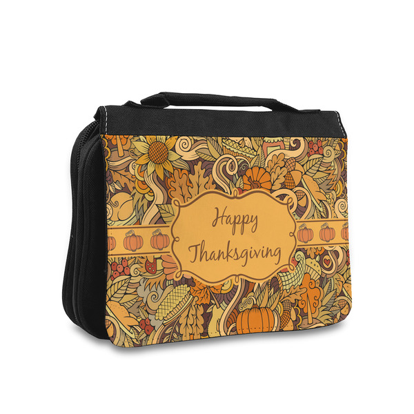 Custom Thanksgiving Toiletry Bag - Small