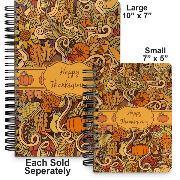 Thanksgiving Spiral Journal - Comparison
