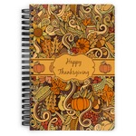 Thanksgiving Spiral Notebook - 7x10