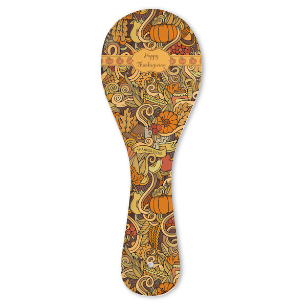 Custom Thanksgiving Ceramic Spoon Rest