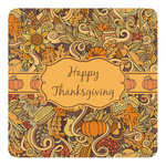 Thanksgiving Square Decal - Large (Personalized)