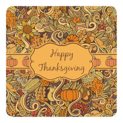 Thanksgiving Square Decal - Small (Personalized)
