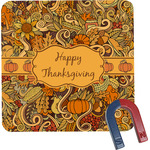 Thanksgiving Square Fridge Magnet (Personalized)
