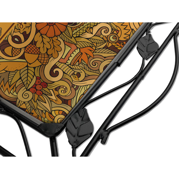 Thanksgiving Square Trivet - Detail