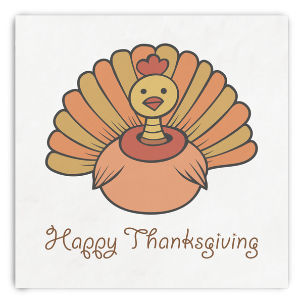 Custom Thanksgiving Paper Dinner Napkins