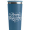 Thanksgiving Steel Blue RTIC Everyday Tumbler - 28 oz. - Close Up