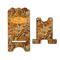 Thanksgiving Stylized Phone Stand - Front & Back - Large