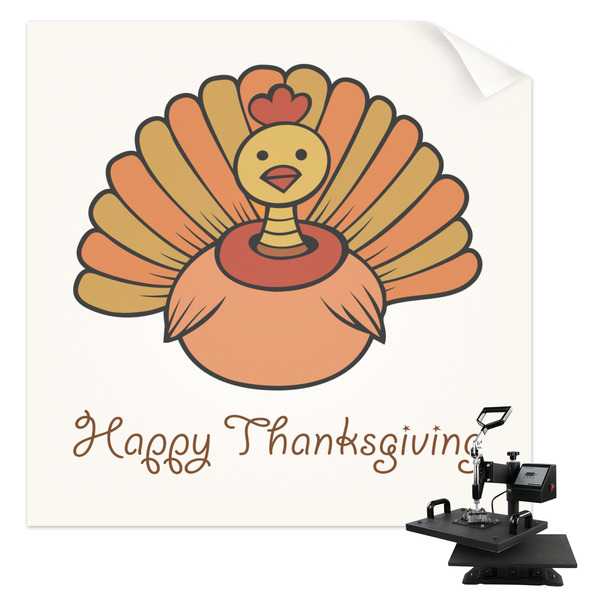 Custom Thanksgiving Sublimation Transfer (Personalized)