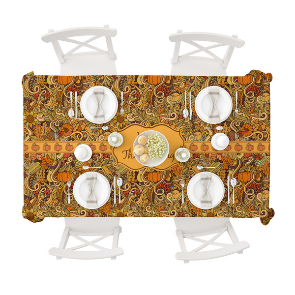 Thanksgiving Tablecloths (58"x102") - TOP VIEW