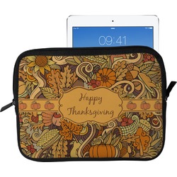 Thanksgiving Tablet Case / Sleeve - Large (Personalized)