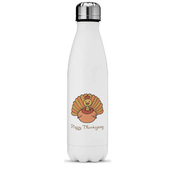 Thanksgiving Water Bottle - 17 oz. - Stainless Steel - Full Color Printing