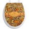 Thanksgiving Toilet Seat Decal - Round (Personalized)