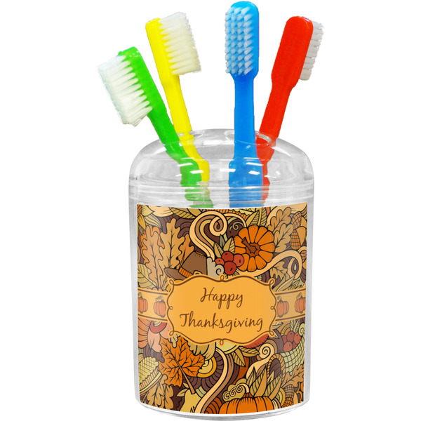 Custom Thanksgiving Toothbrush Holder (Personalized)