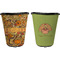 Thanksgiving Trash Can Black - Front and Back - Apvl