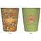 Thanksgiving Trash Can White - Front and Back - Apvl