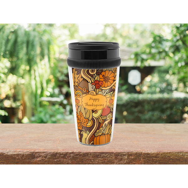 Thanksgiving Travel Mug Lifestyle (Personalized)