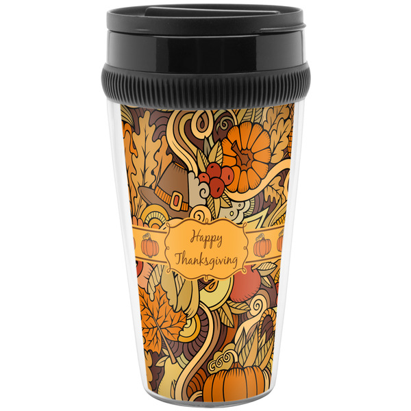 Custom Thanksgiving Acrylic Travel Mug without Handle (Personalized)