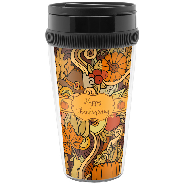 Custom Thanksgiving Acrylic Travel Mug without Handle (Personalized)