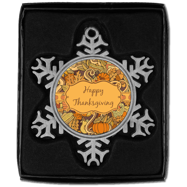 Thanksgiving Vintage Snowflake - In box