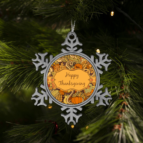 Thanksgiving Vintage Snowflake - (LIFESTYLE)