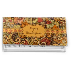 Thanksgiving Vinyl Checkbook Cover (Personalized)