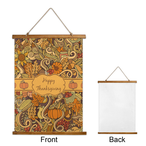 Thanksgiving Wall Hanging Tapestry - Portrait - APPROVAL