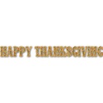 Thanksgiving Name/Text Decal - Small (Personalized)