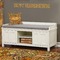 Thanksgiving Wall Name Decal Above Storage bench