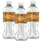 Thanksgiving Water Bottle Labels - Front View