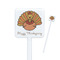 Thanksgiving Square Plastic Stir Sticks