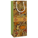 Thanksgiving Wine Gift Bags - Gloss