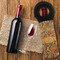 Thanksgiving Wine Tote Bag - FLATLAY