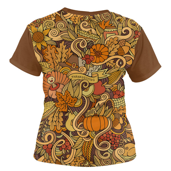 Thanksgiving Women's T-shirt Back