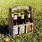 Thanksgiving Wood Beer Bottle Caddy - Lifestyle