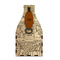Thanksgiving Wood Beer Bottle Caddy - Side View w/ Opener