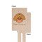 Thanksgiving Wooden 6.25" Stir Stick - Rectangular - Single - Front & Back