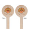 Thanksgiving Wooden 6" Stir Stick - Round - Double Sided - Front & Back