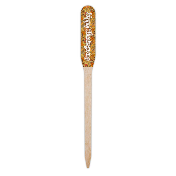 Thanksgiving Wooden Food Pick - Paddle - Single Pick