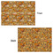 Thanksgiving Wrapping Paper Sheet - Double Sided - Front & Back