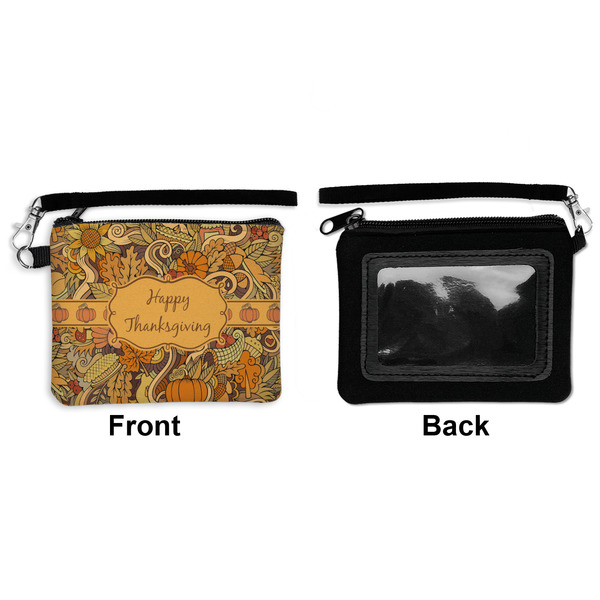 Thanksgiving Wristlet ID Cases - Front & Back