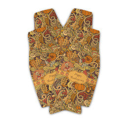 Thanksgiving Zipper Bottle Cooler - Set of 4