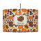 Traditional Thanksgiving 12" Drum Lampshade - PENDANT (Fabric)
