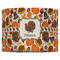 Traditional Thanksgiving 16" Drum Lampshade - FRONT (Fabric)