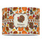 Traditional Thanksgiving 16" Drum Lampshade - FRONT (Poly Film)
