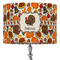 Traditional Thanksgiving 16" Drum Lampshade - ON STAND (Fabric)