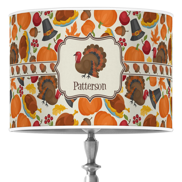Custom Traditional Thanksgiving Drum Lamp Shade (Personalized)