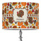 Traditional Thanksgiving 16" Drum Lampshade - ON STAND (Poly Film)