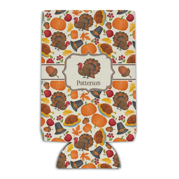 Custom Traditional Thanksgiving Can Cooler (16 oz) (Personalized)
