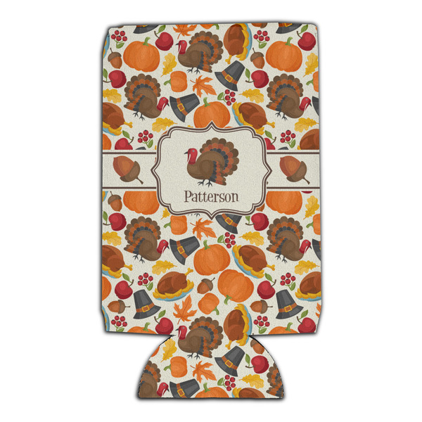 Traditional Thanksgiving 16oz Can Sleeve - Set of 4 - FRONT